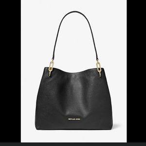 Michael kors black raven purse
